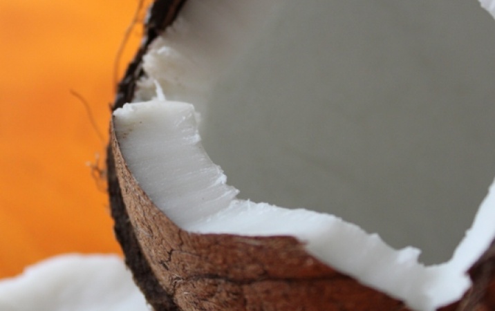 Placek z masą kokosową
