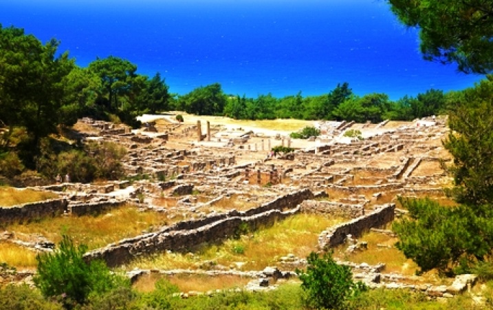 Antyczne zabytki Rodos: Kameiros
