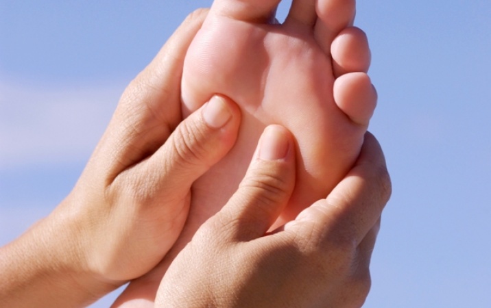 Dobroczynny masaż stóp