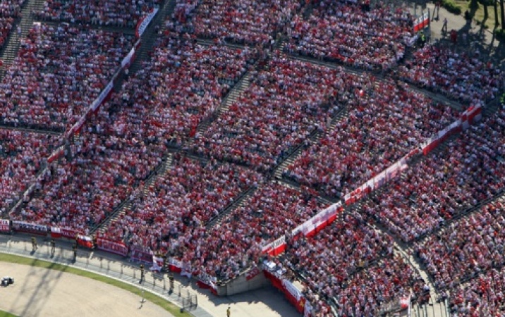 Istotne miejsca na stadionie