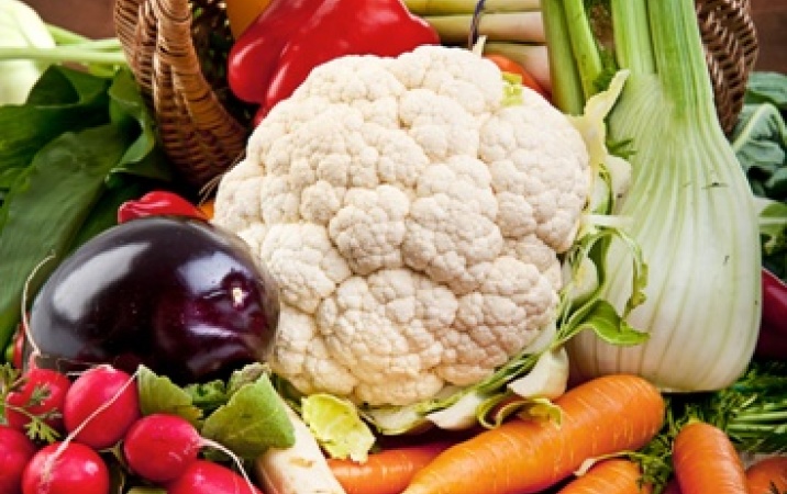 Warzywa surowe zapiekane