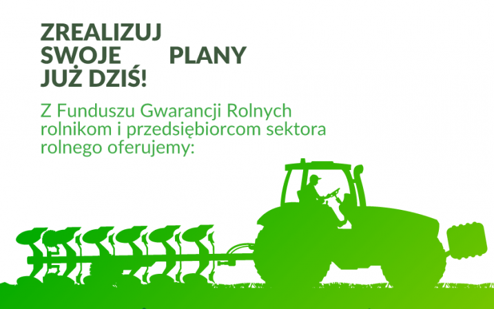 Fundusz Gwarancji Rolnych dopłaci 5% do kredytu