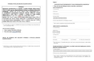 Wniosek o dodatek elektryczny od 1 grudnia 