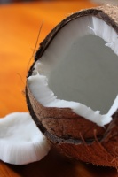 Placek z masą kokosową