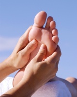 Dobroczynny masaż stóp