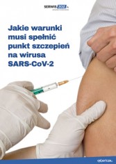 Jakie warunki musi spełnić punkt szczepień na wirusa SARS-CoV-2 
