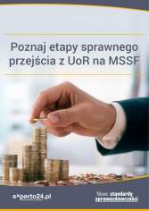 Przejście z UoR na MSSF