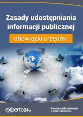 Zasady udostępniania informacji publicznej. Obowiązki urzędów