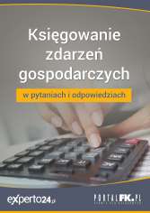 Księgowanie zdarzeń gospodarczych w pytaniach i odpowiedziach 