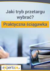 Jaki tryb przetargu wybrać? 