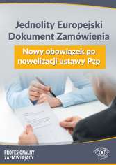 Jednolity Europejski Dokument Zamówienia 