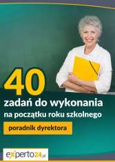 40 zadań do wykonania na początku roku szkolnego – poradnik dyrektora