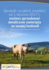 Sprawdź, na jakich zasadach od 1 stycznia 2017 możesz sprzedawać detalicznie zwierzęta ze swojej hodowli