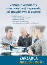 Zebranie wspólnoty mieszkaniowej – sprawdź, jak prawidłowo je zwołać