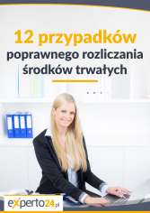 12 przypadków poprawnego rozliczania środków trwałych