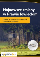 Najnowsze zmiany w prawie łowieckim