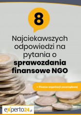 8 najciekawszych pytań i odpowiedzi dotyczących sprawozdań finansowych NGO