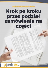 Krok po kroku przez podział zamówienia na części