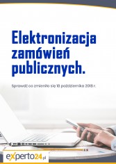 Obowiązek elektronizacji zamówień publicznych 