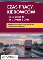 Czas pracy kierowców – co się zmieniło od 3 września