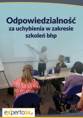 Odpowiedzialność za uchybienia w zakresie szkoleń bhp 